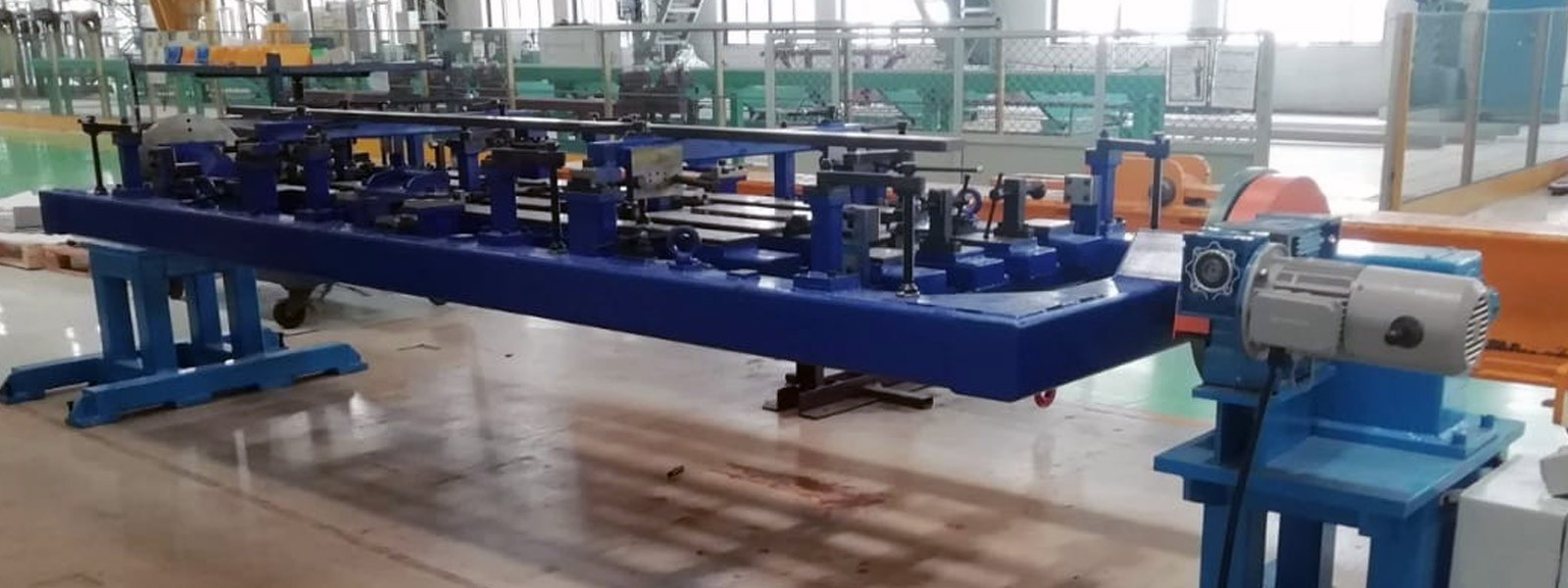 Motorized Material Transfer Trolley